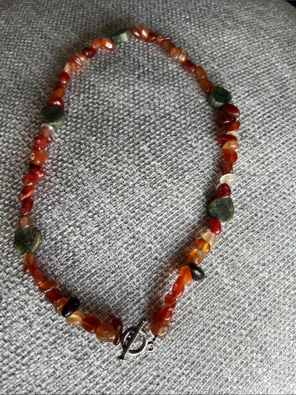 Mixed Stone Beaded Necklace - Women's Jewelry